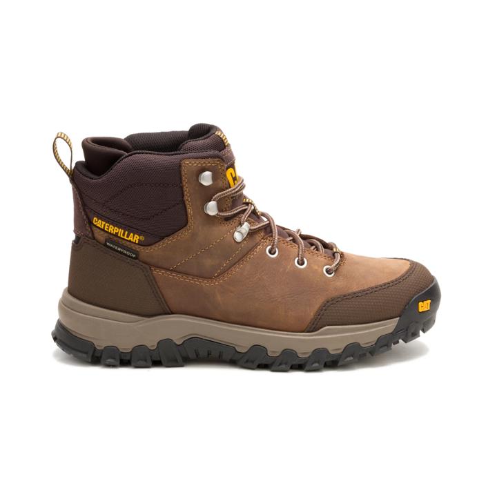 Threshold Rebound Hiker Waterproof Work Boot, Bison, dynamic