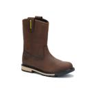 247 10" Welly Work Boot, Dark Brown, dynamic 3