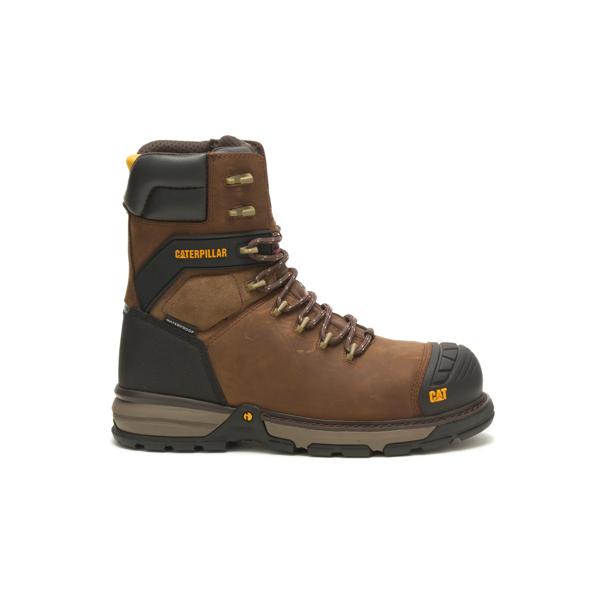 Excavator Superlite 8" Waterproof Thinsulate&trade; Carbon Composite Toe CSA Work Boot, Dark Brown, dynamic