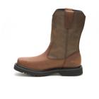 Hudson Pull-On Waterproof Steel Toe CSA Work Boot, Brown, dynamic 4