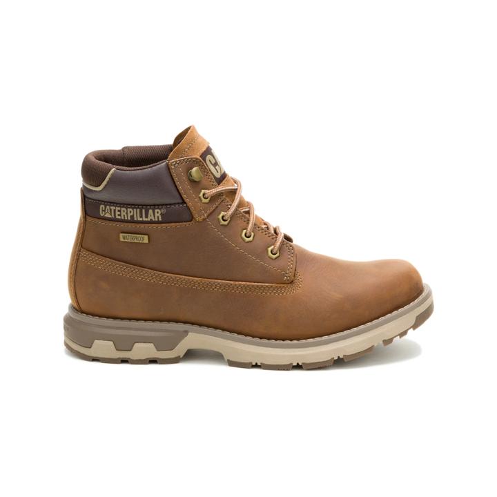 Pursue Waterproof Work Boot, Mushroom, dynamic
