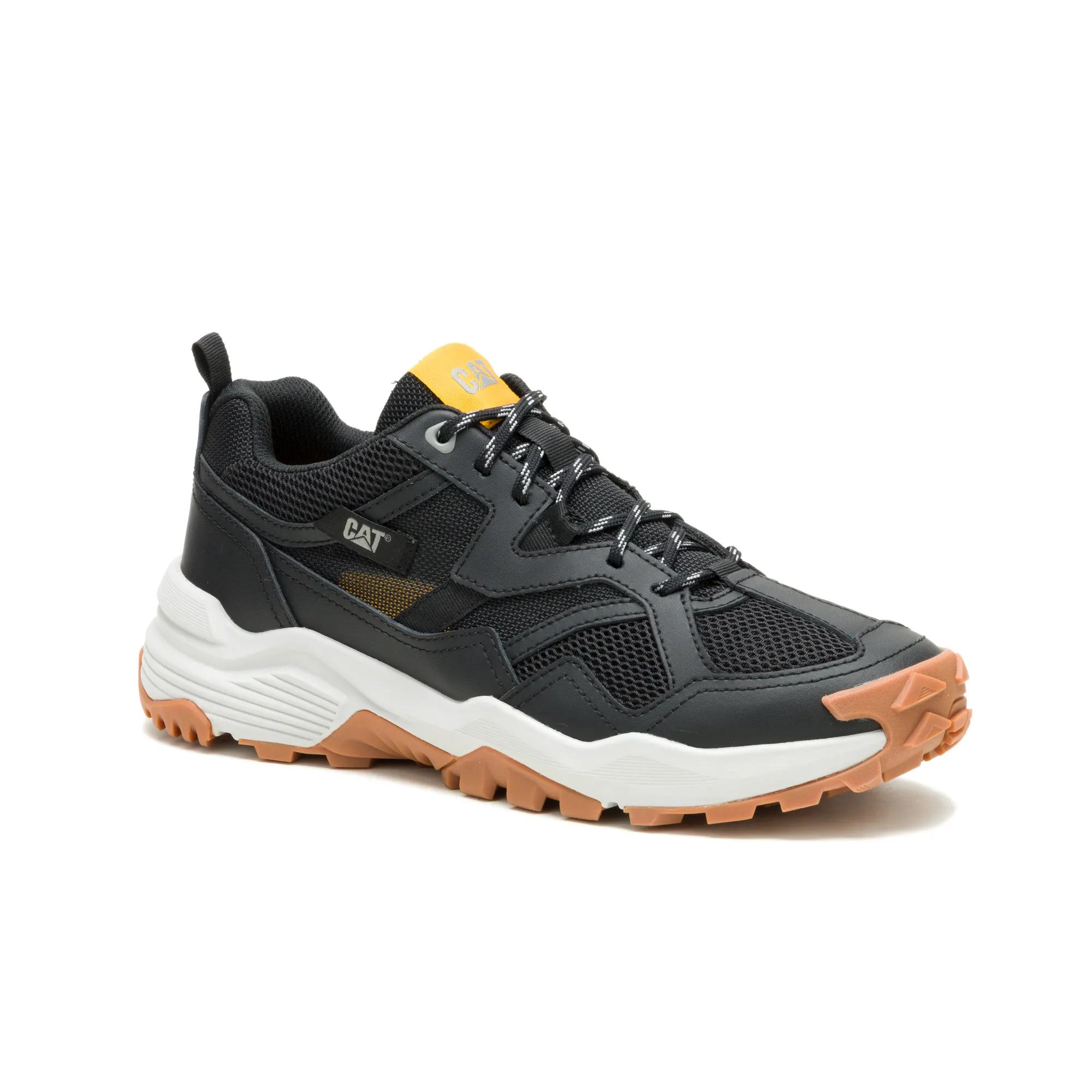 Grapple Leather Mesh Sneaker, Black, dynamic 3