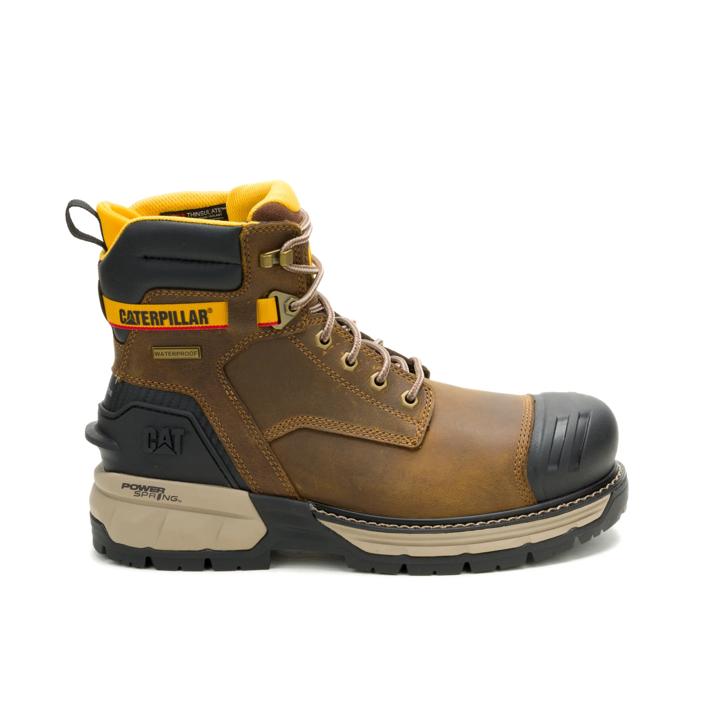 Excavator ft Power Spring&trade; Technology 6" Waterproof Composite Toe TX CSA Work Boot, Pyramid, dynamic