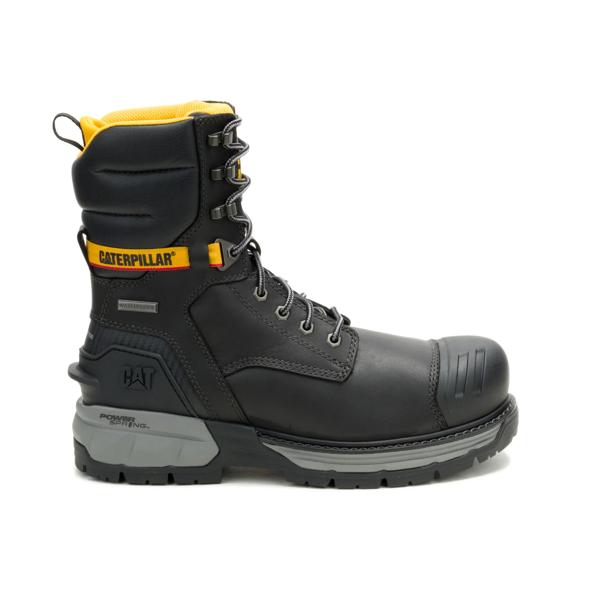 Excavator ft Power Spring&trade; Technology 8" Waterproof Composite Toe TX CSA Work Boot, Black, dynamic