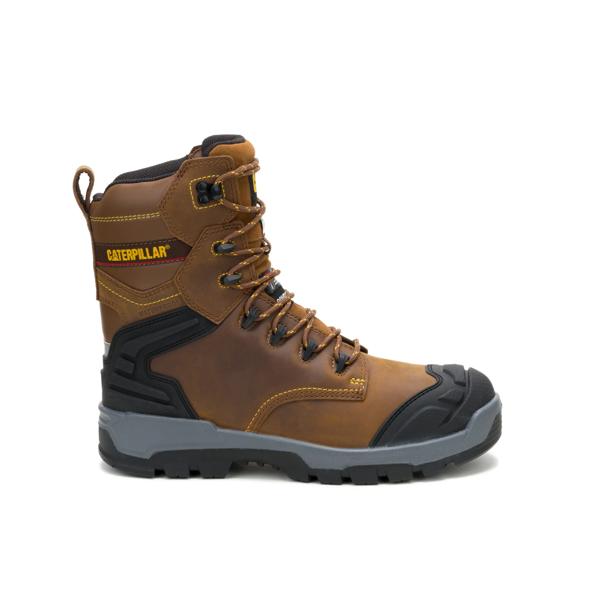 Striver XL TX 8" Waterproof Composite Toe CSA Work Boot, Bison, dynamic