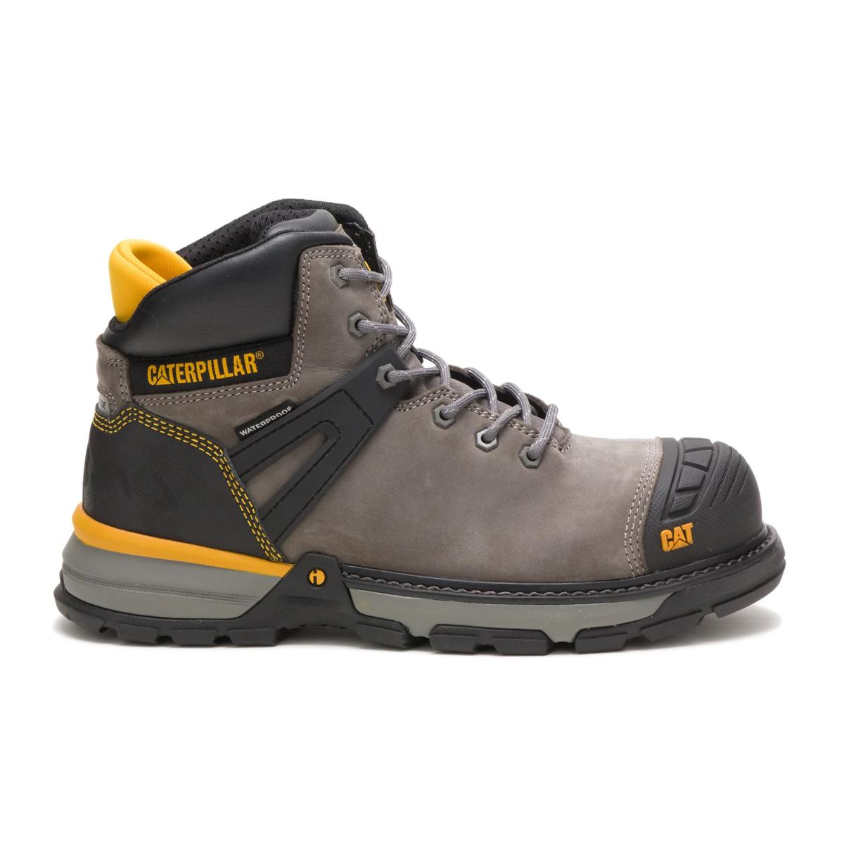 Excavator Superlite Waterproof Carbon Composite Toe Work Boot, Pewter, dynamic 1
