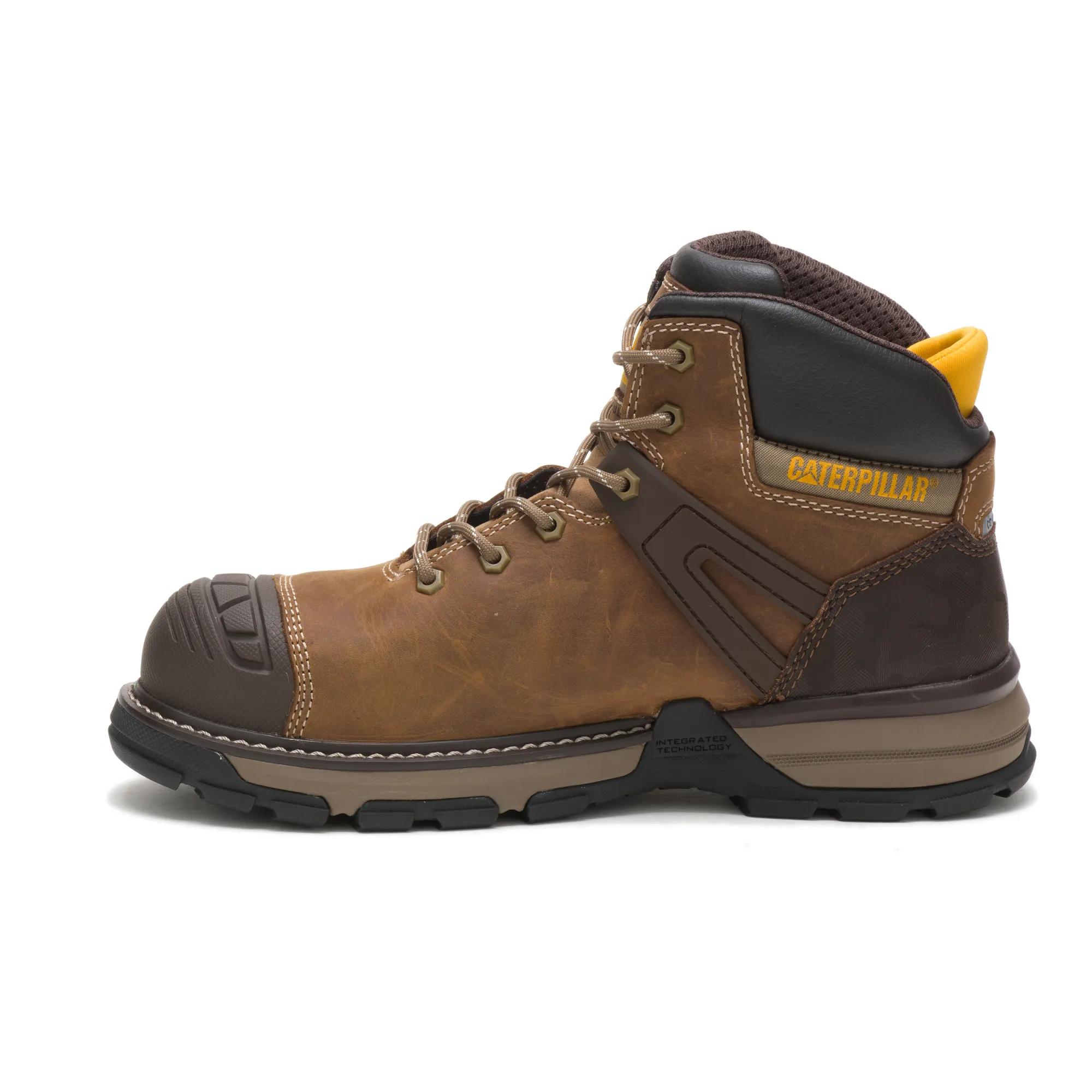 Excavator Superlite Waterproof Carbon Composite Toe Work Boot, Dark Beige, dynamic 3