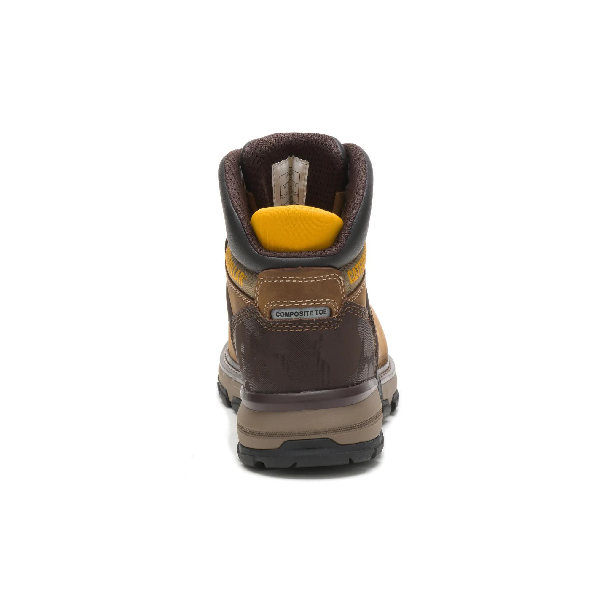 Excavator Superlite Waterproof Carbon Composite Toe Work Boot, Dark Beige, dynamic 4