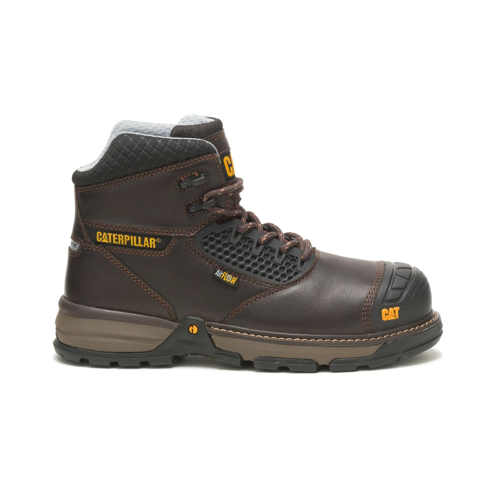 Excavator Superlite Cool Carbon Composite Toe Work Boot, Dark Brown, dynamic 1