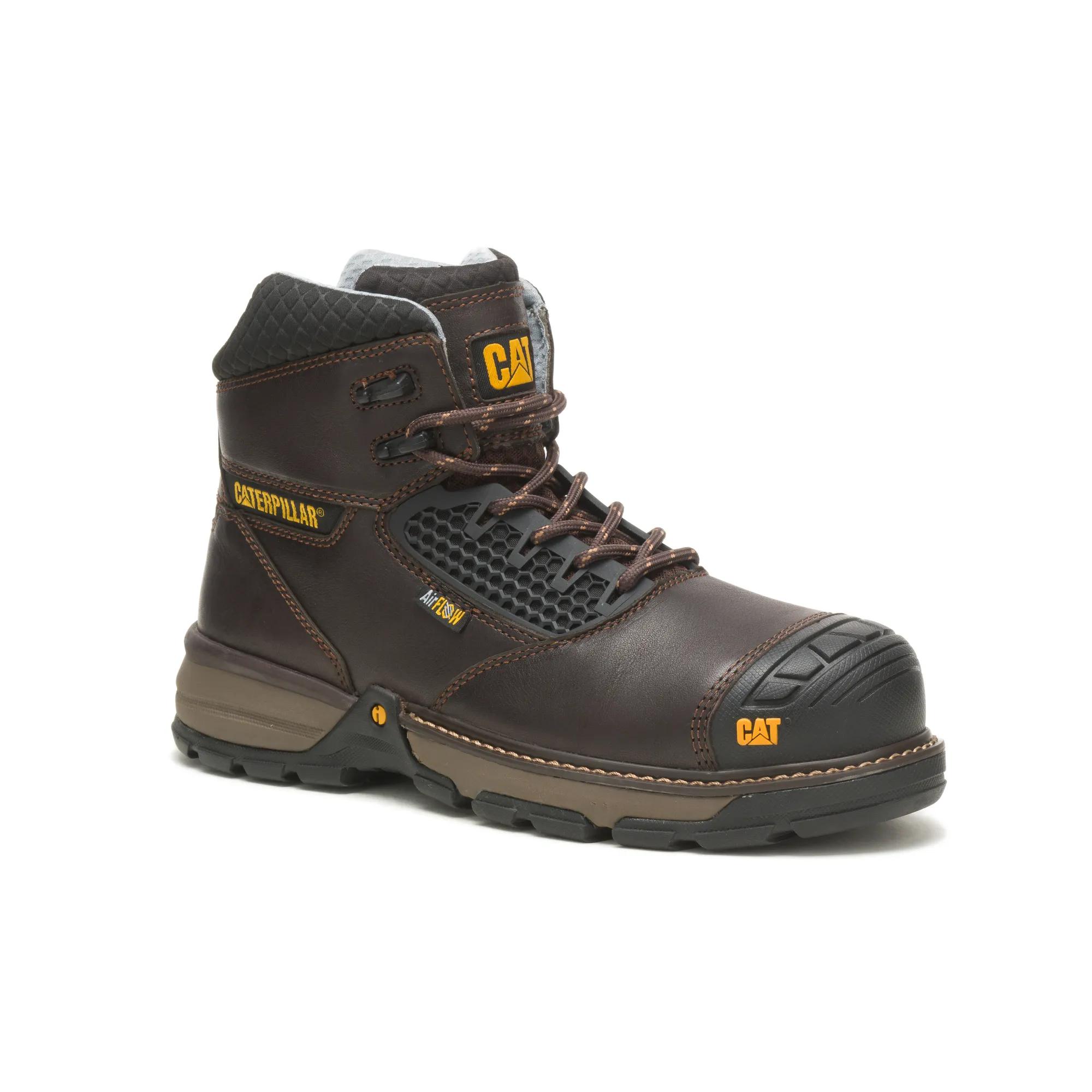Excavator Superlite Cool Carbon Composite Toe Work Boot, Dark Brown, dynamic 2