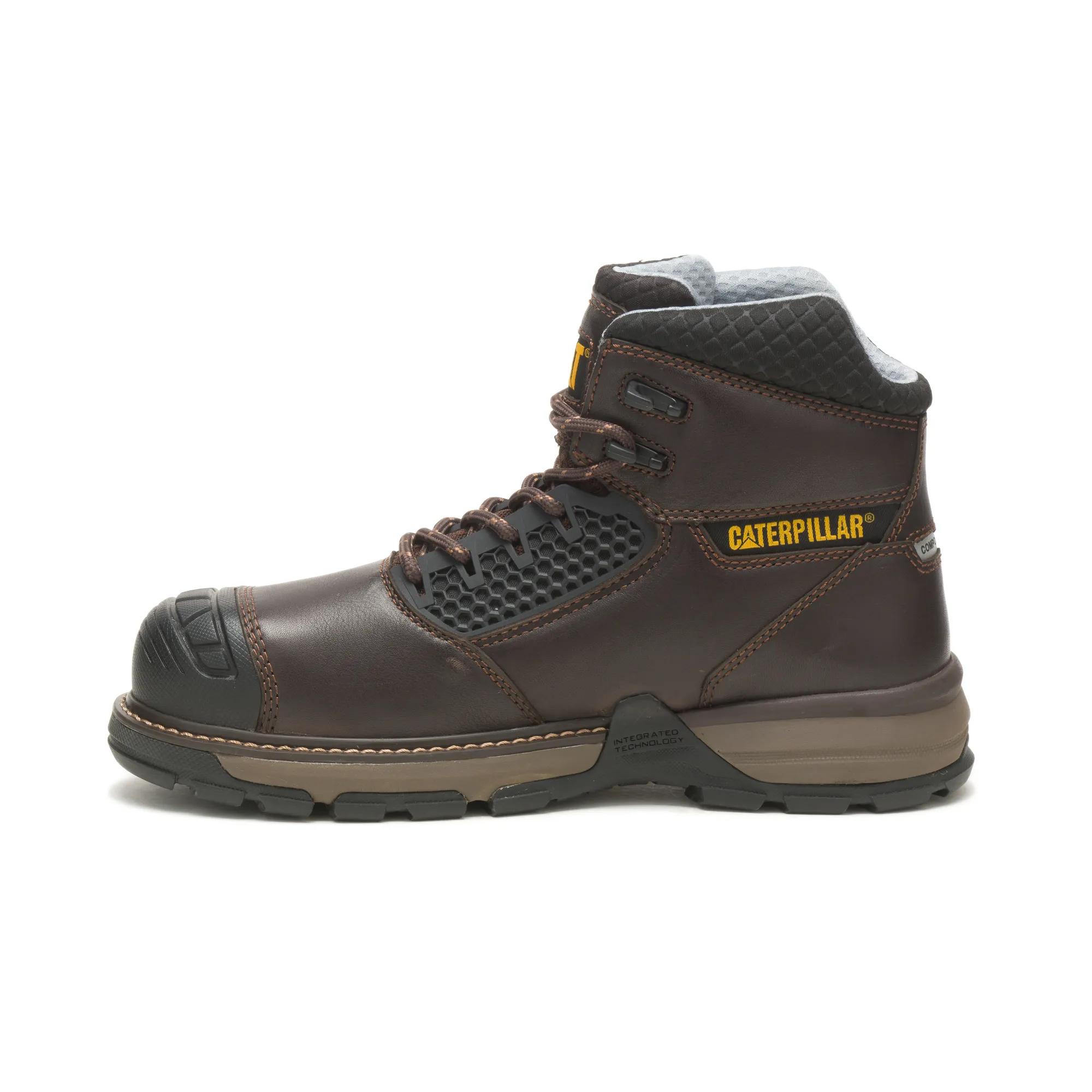 Excavator Superlite Cool Carbon Composite Toe Work Boot, Dark Brown, dynamic 3