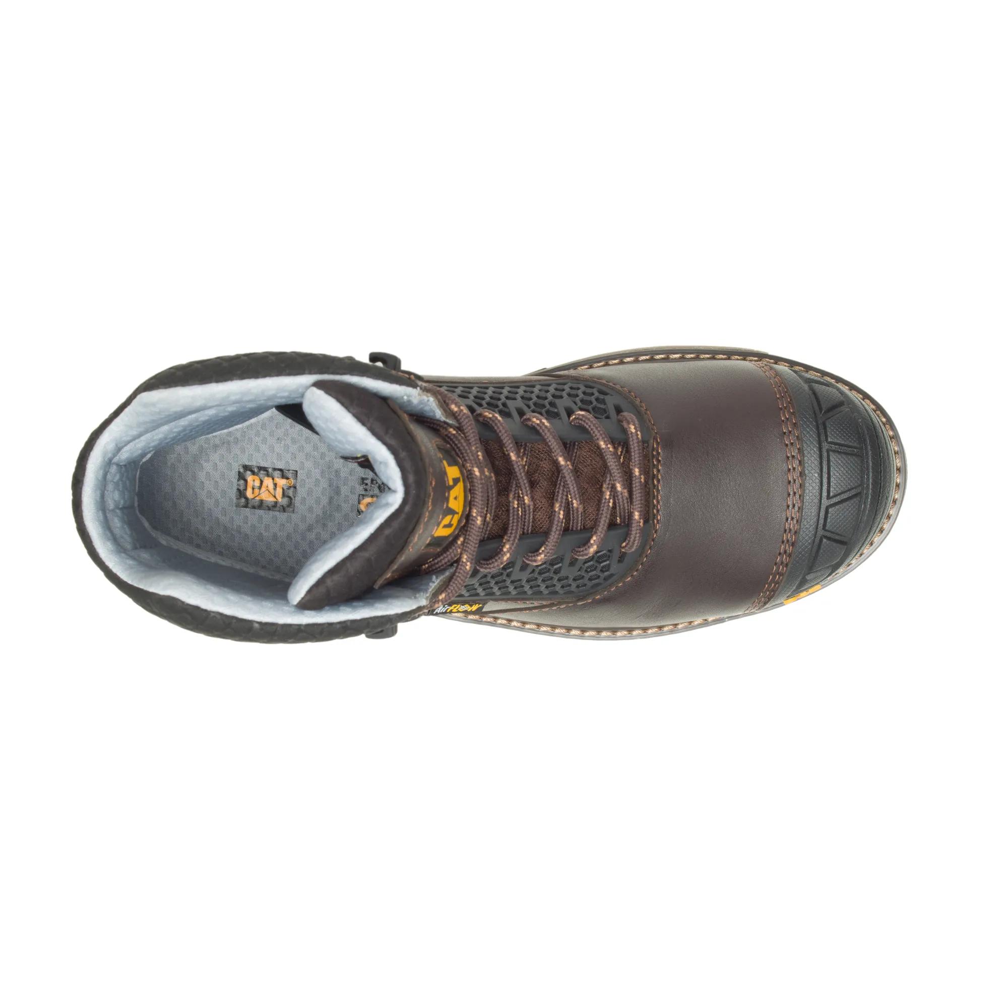 Excavator Superlite Cool Carbon Composite Toe Work Boot, Dark Brown, dynamic 6