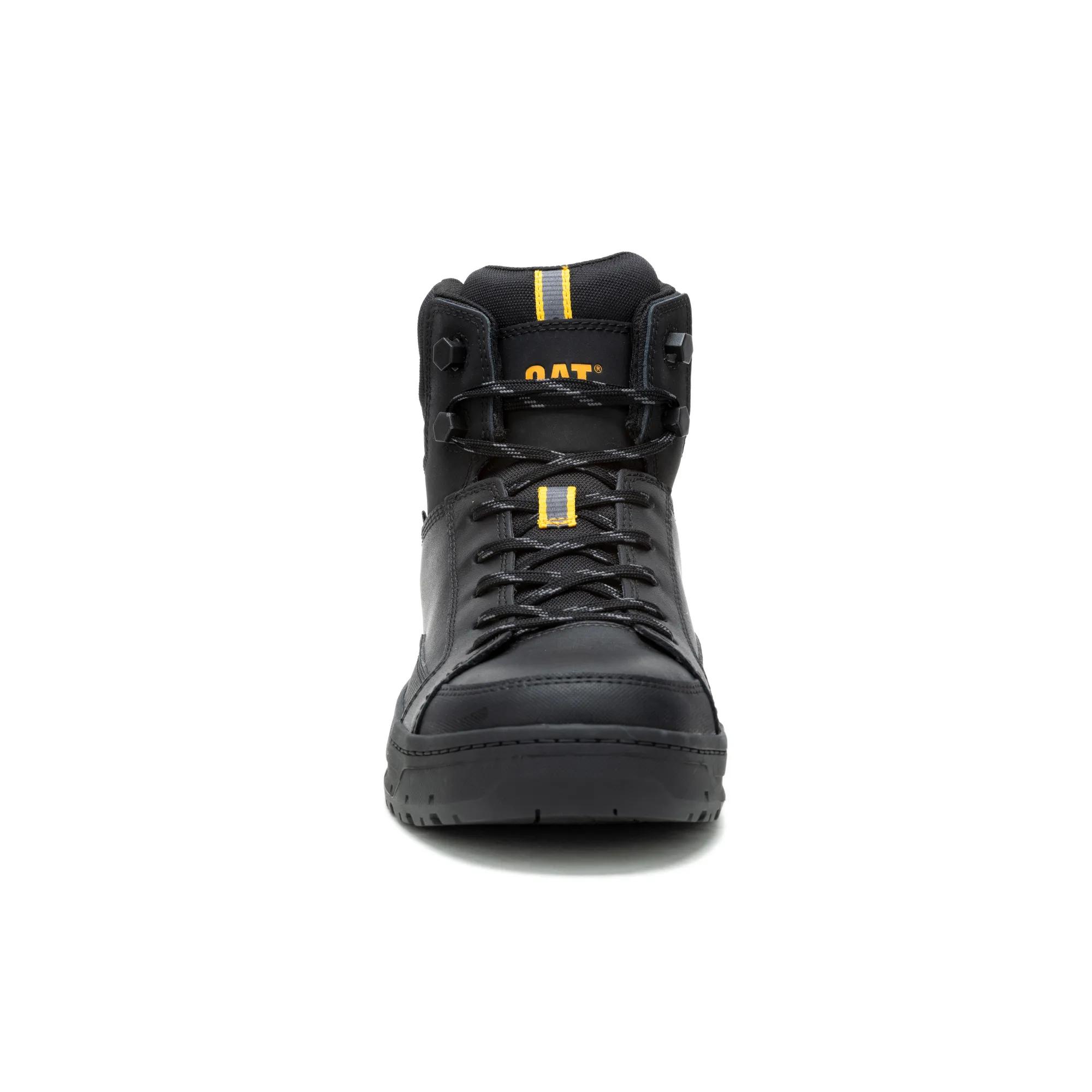 Streamline Court Mid Composite Toe Work Shoe, Black, dynamic 3