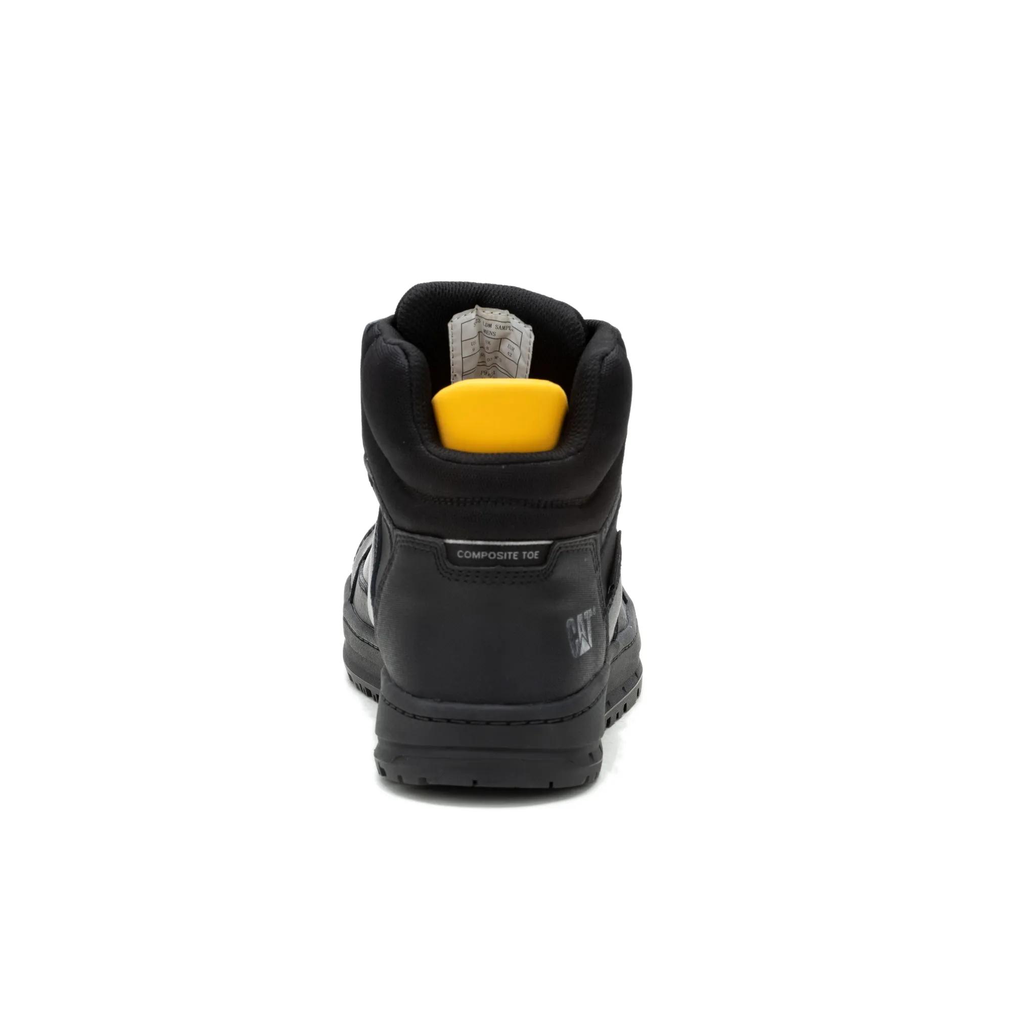 Streamline Court Mid Composite Toe Work Shoe, Black, dynamic 5