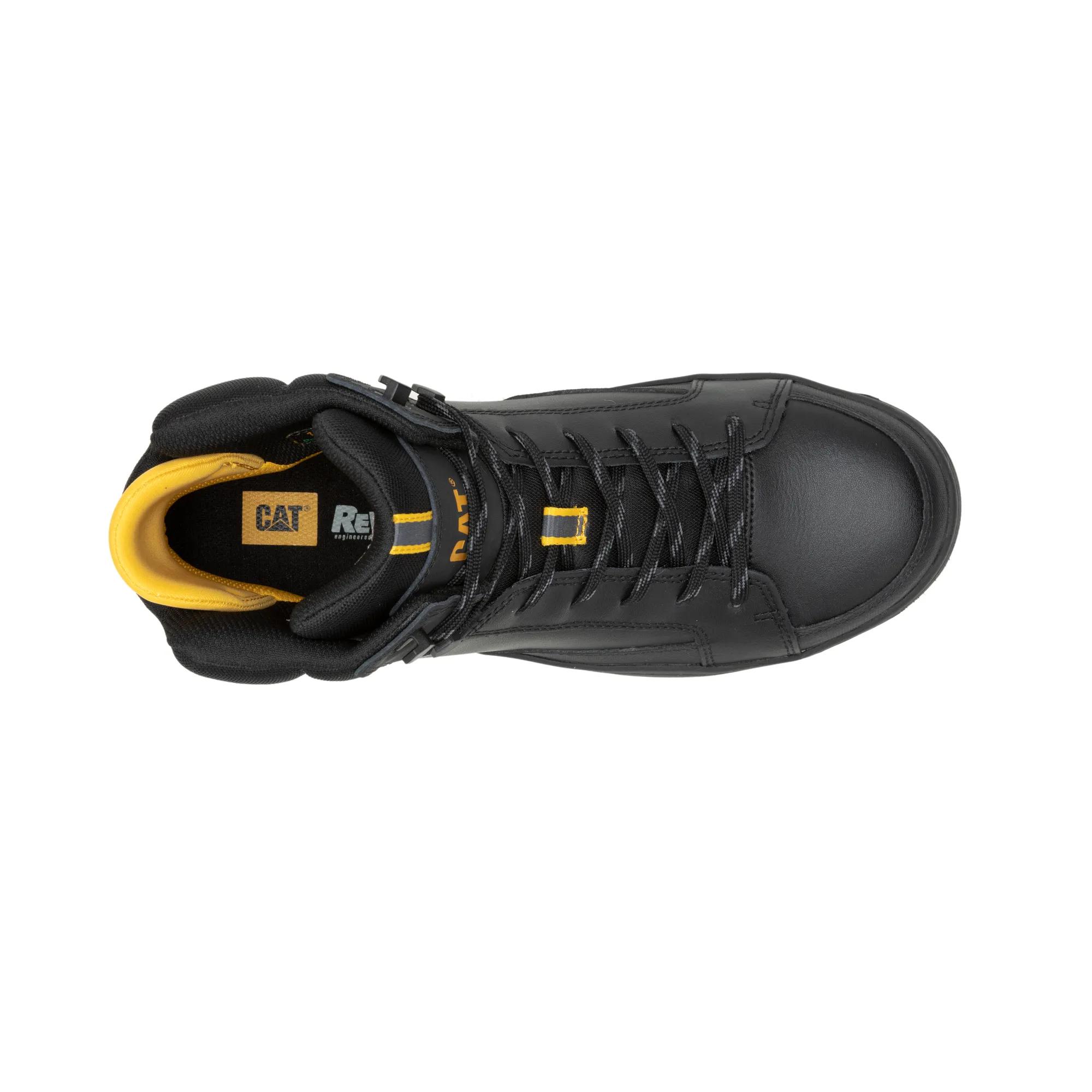 Streamline Court Mid Composite Toe Work Shoe, Black, dynamic 7