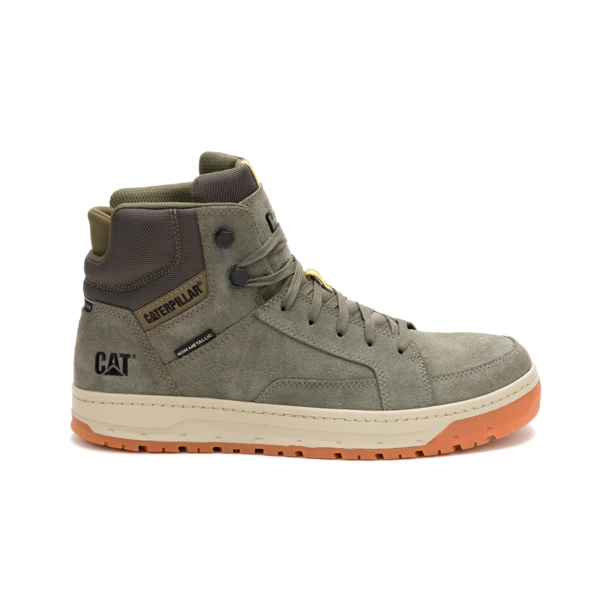 Streamline Court Mid Composite Toe Work Shoe, Dusty Olive, dynamic 1