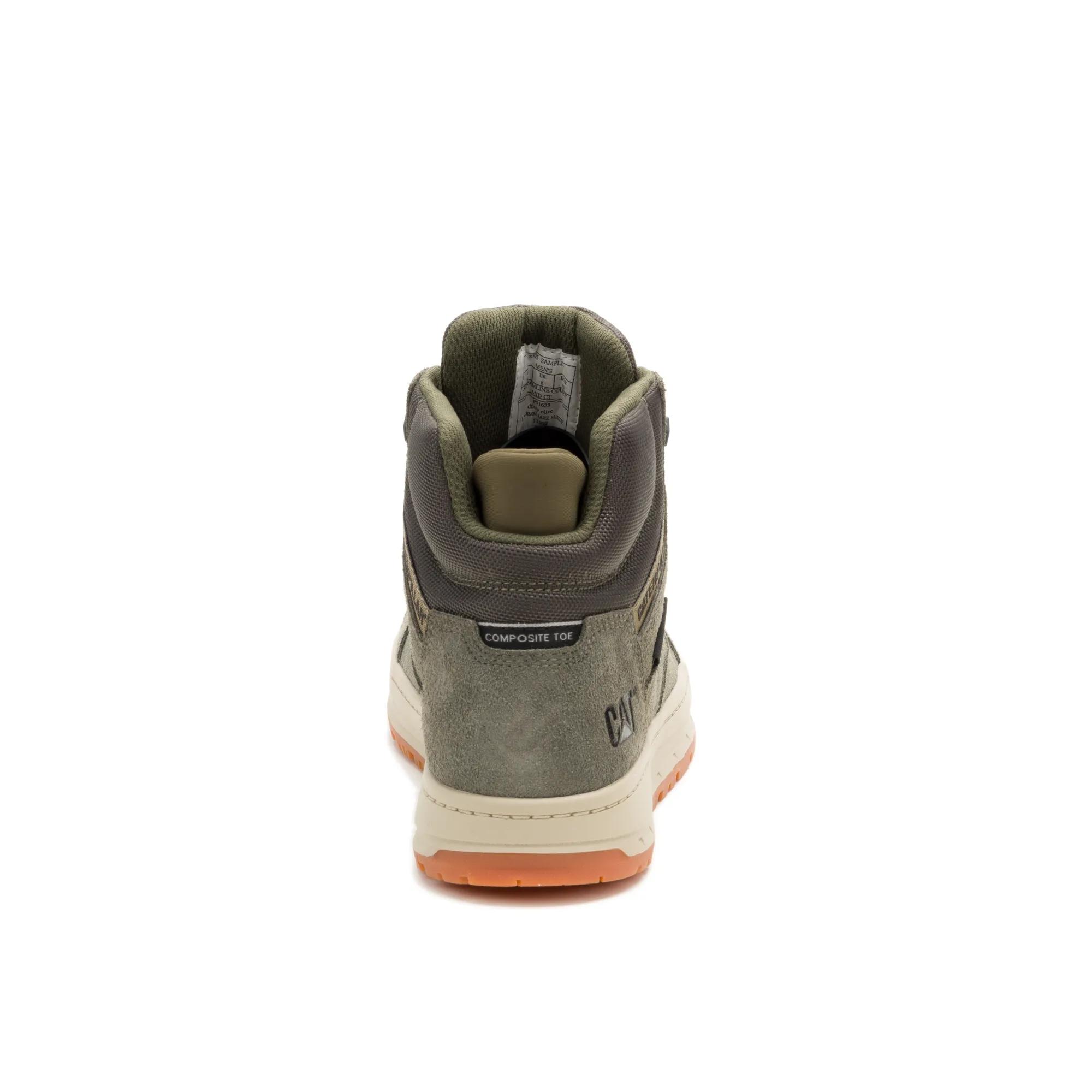 Streamline Court Mid Composite Toe Work Shoe, Dusty Olive, dynamic 5