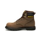 Second Shift Waterproof Steel Toe Work Boot, Dark Brown, dynamic 4