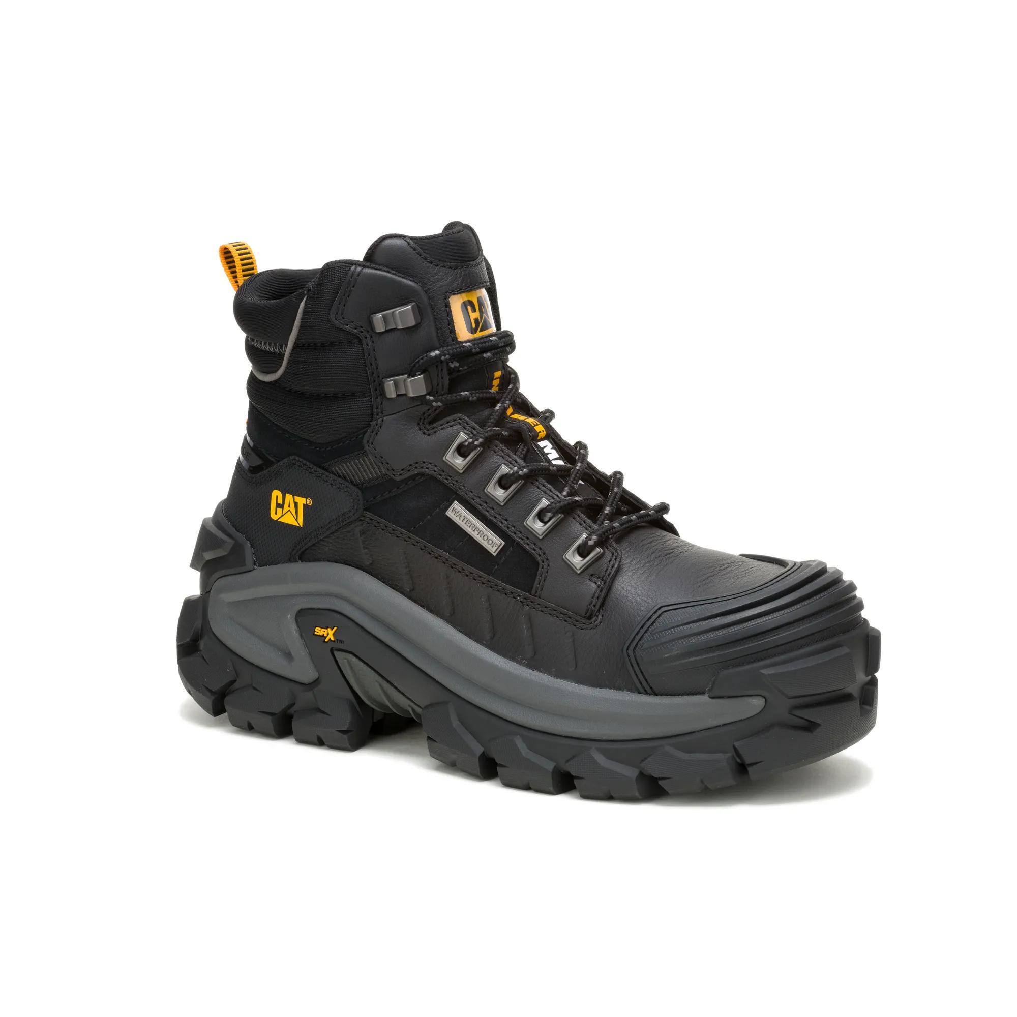 Invader Max 6" Waterproof Composite Toe Work Boot, Black, dynamic 2