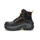 Invader Max 6" Waterproof Composite Toe Work Boot, Black, dynamic 4