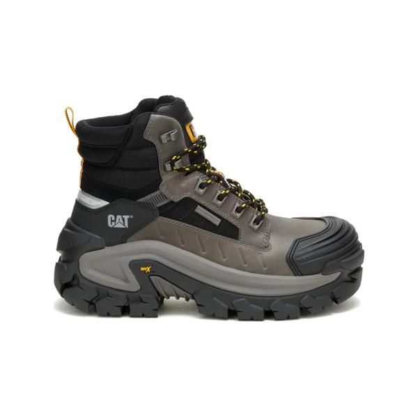 Invader Max 6" Waterproof Composite Toe Work Boot, Gargoyle, dynamic
