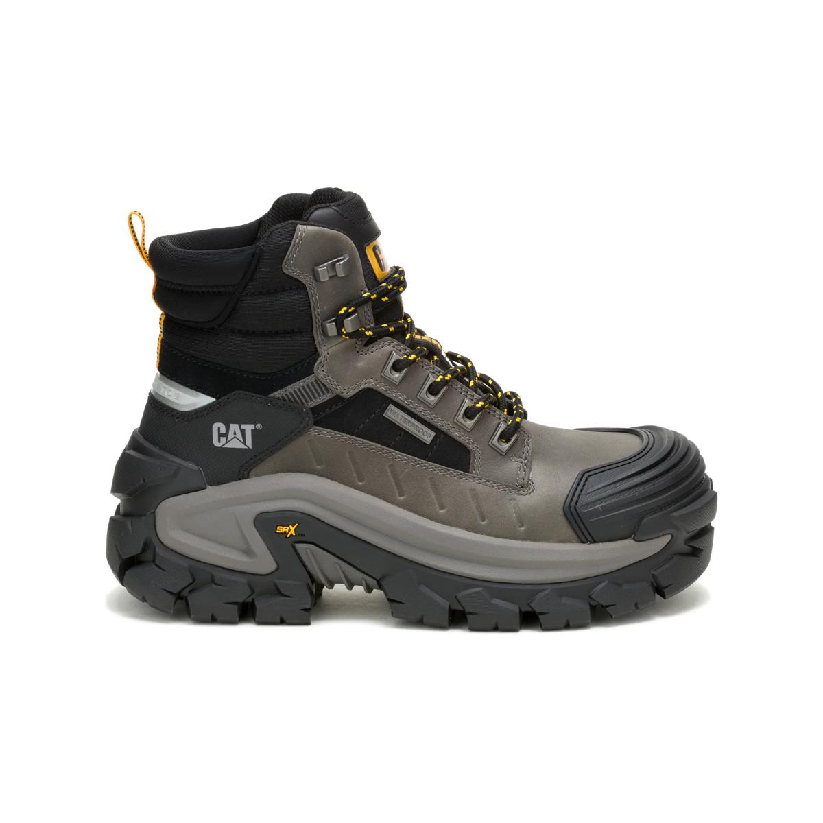 Invader Max 6" Waterproof Composite Toe Work Boot, Gargoyle, dynamic 1