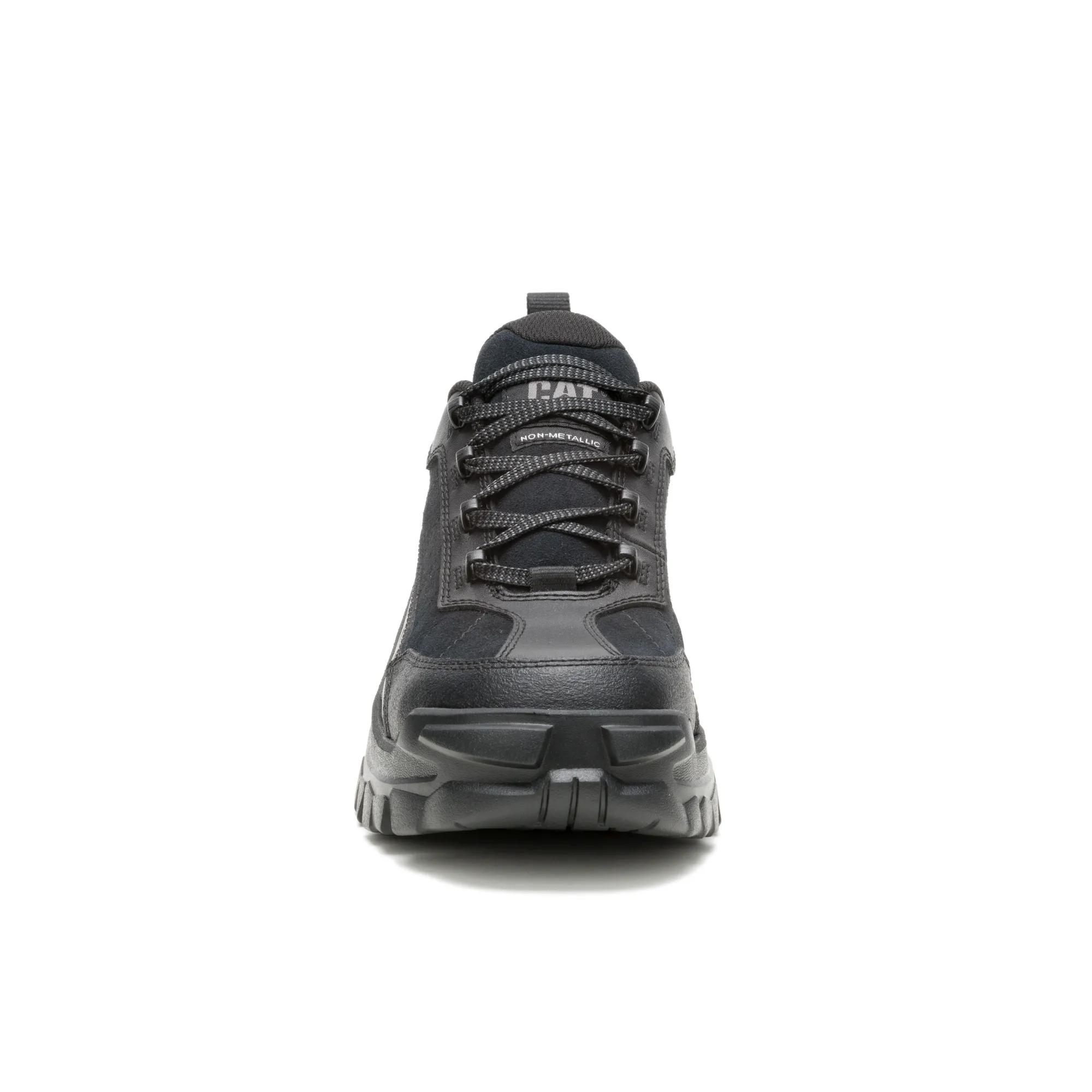 Invader Sport Lo Leather Composite Toe Work Shoe, Black, dynamic 3