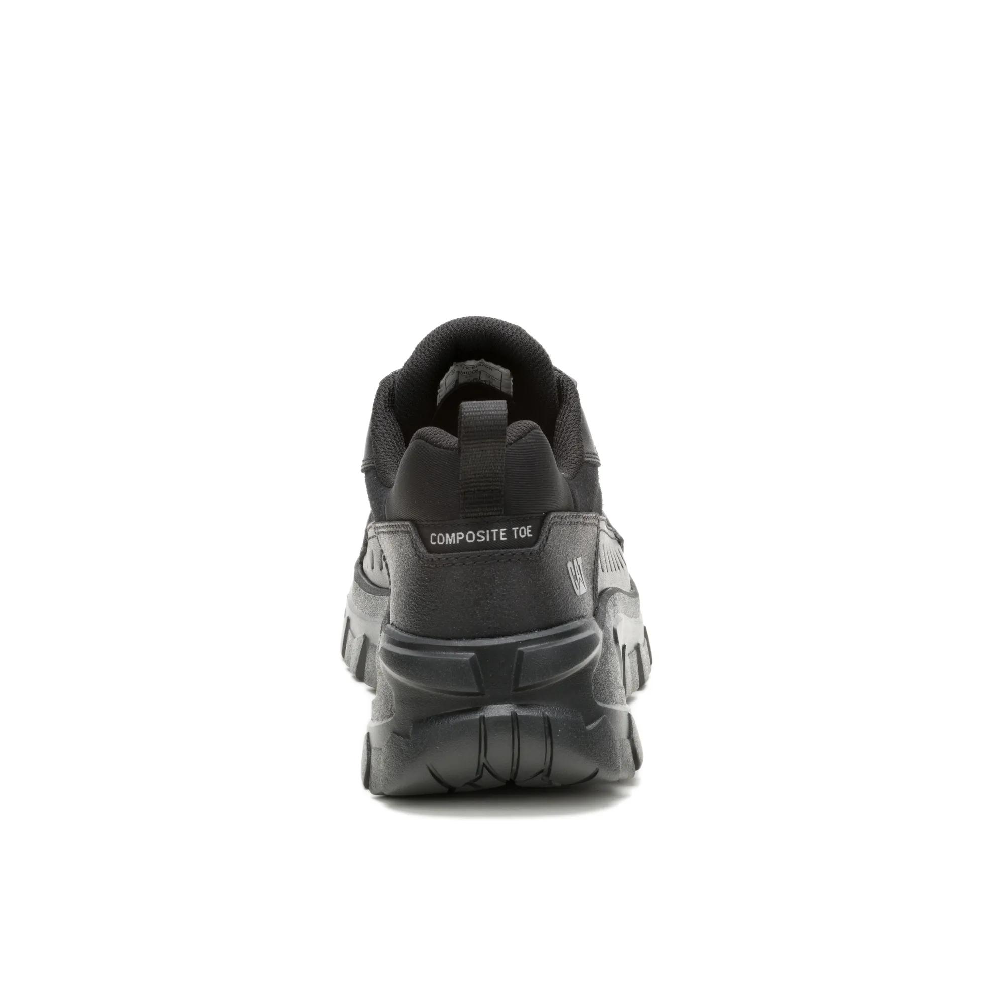 Invader Sport Lo Leather Composite Toe Work Shoe, Black, dynamic 5