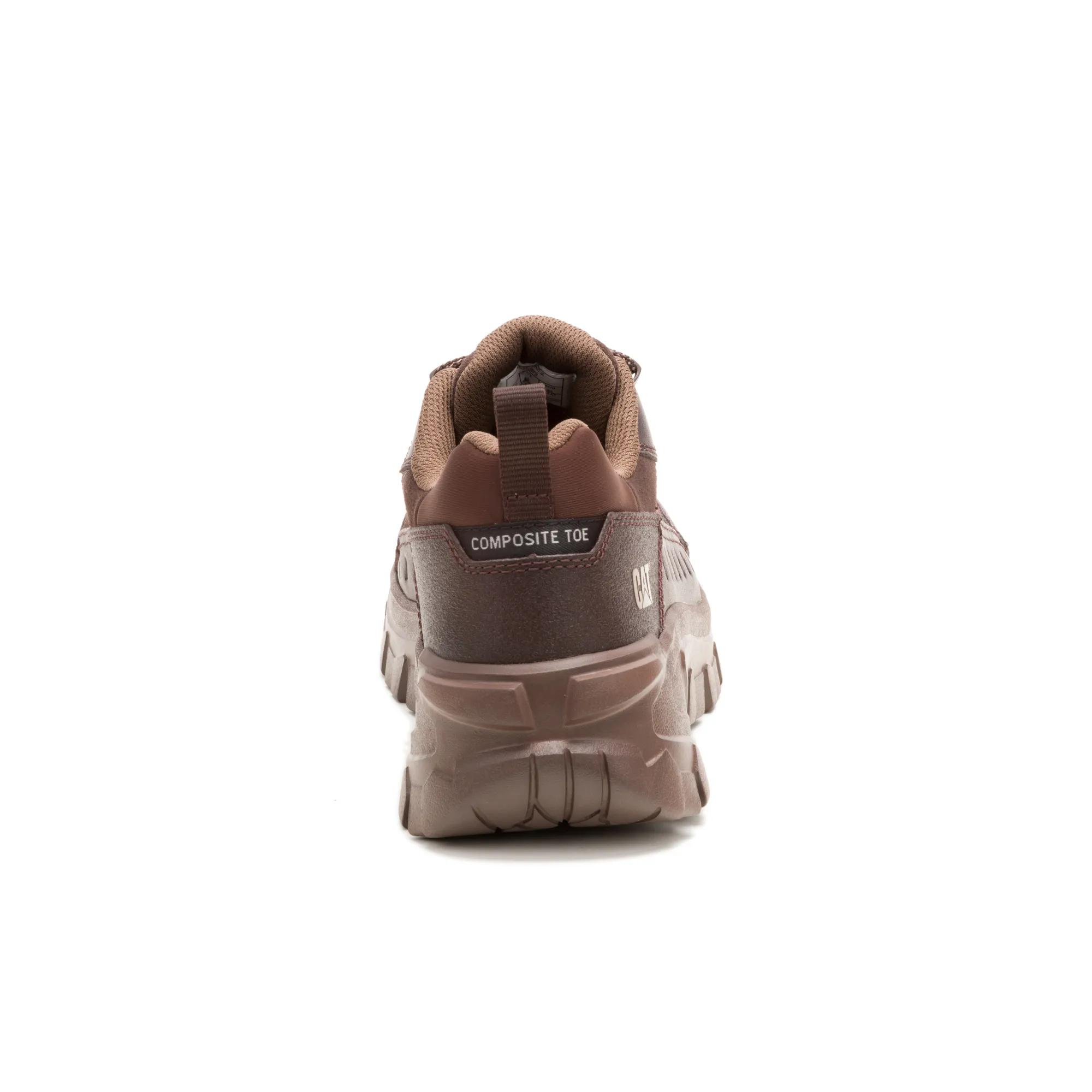 Invader Sport Lo Leather Composite Toe Work Shoe, Coffee Bean, dynamic 5