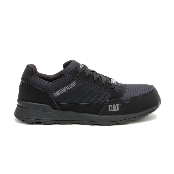 Venward Composite Toe Work Shoe, Black, dynamic