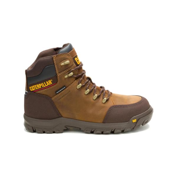 Resorption Waterproof Composite Toe Work Boot, Real Brown, dynamic