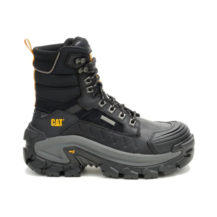 Invader Max 8" Waterproof Thinsulate&trade; Composite Toe Work Boot, Black, dynamic