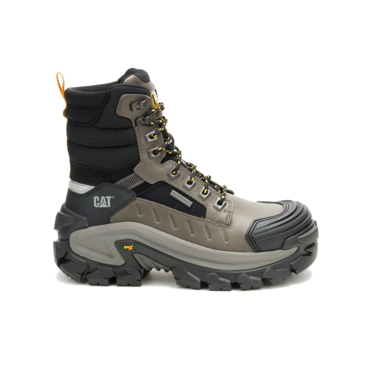 Invader Max 8" Waterproof Thinsulate&trade; Composite Toe Work Boot, Gargoyle, dynamic 1