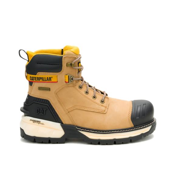 Excavator ft Power Spring&trade; Technology 6" Waterproof Composite Toe Work Boot, Honey, dynamic