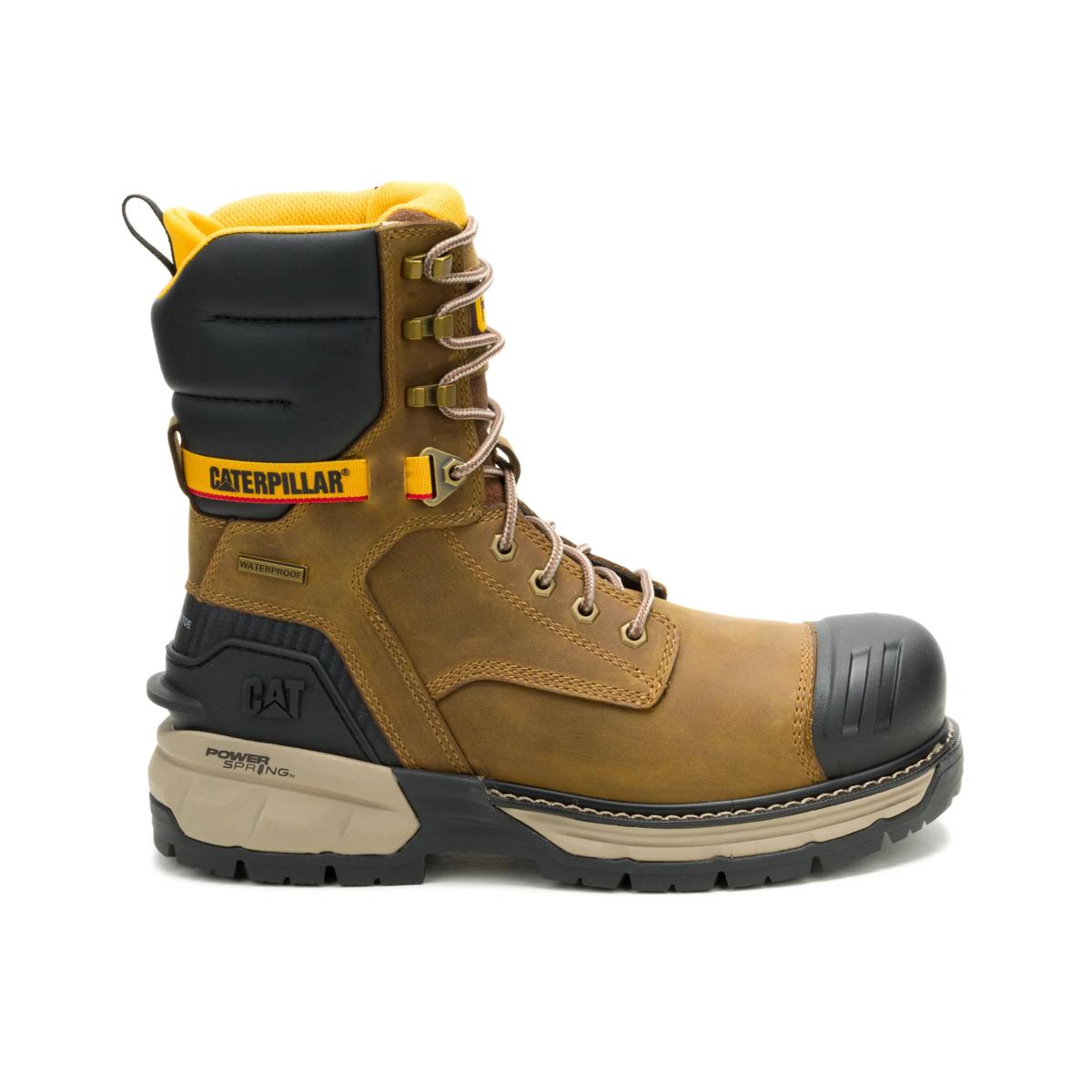 Excavator ft Power Spring&trade; Technology 8" Waterproof Composite Toe Work Boot, Pyramid, dynamic 1