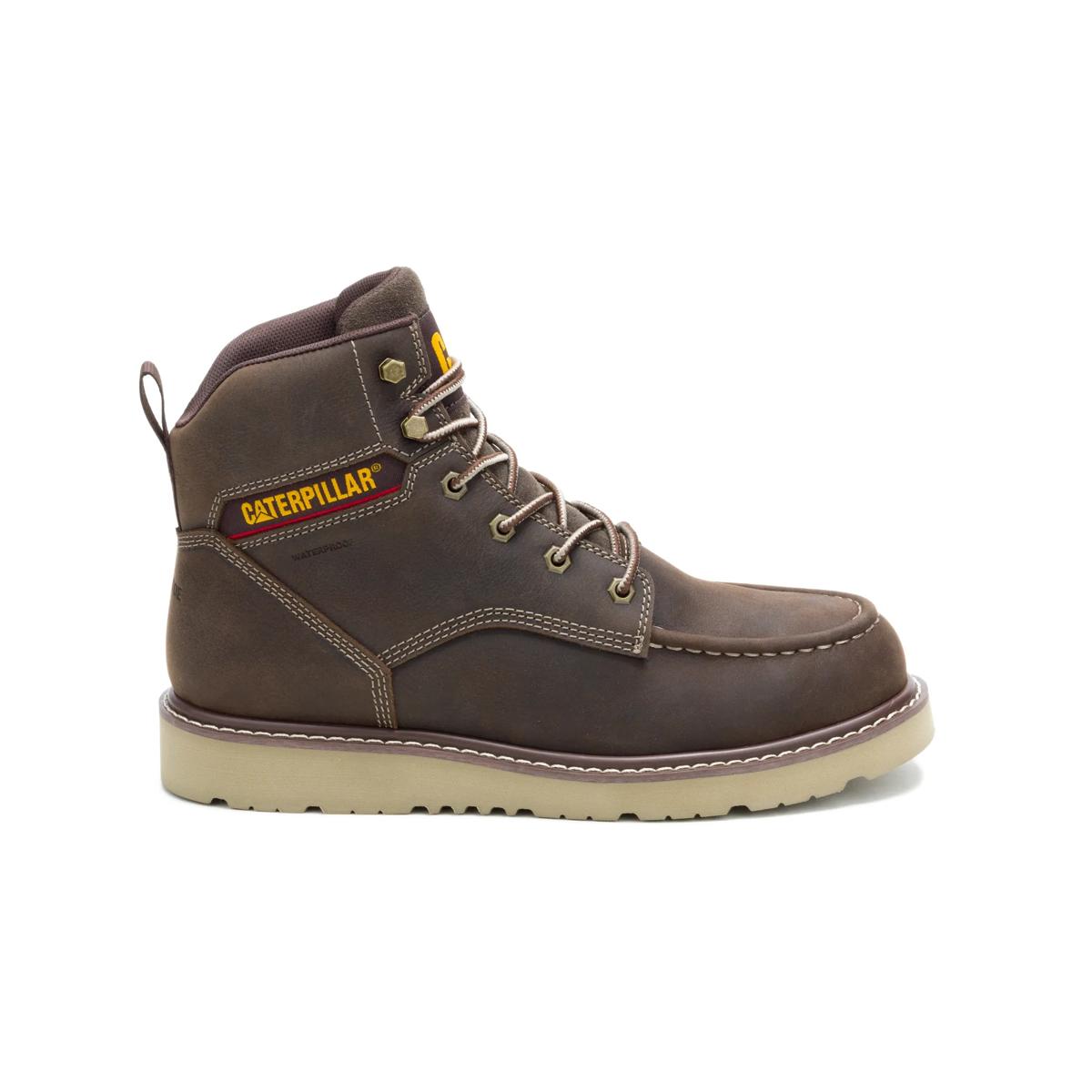 Reclaimer Wedge Waterproof Steel Toe Work Boot, Coffee Bean, dynamic 1