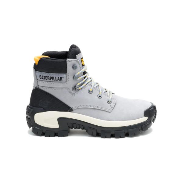 Invader Hi Steel Toe Work Boot, Grey, dynamic