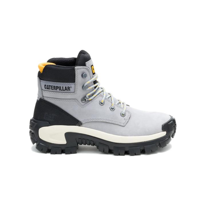 Invader Hi Steel Toe Work Boot, Grey, dynamic