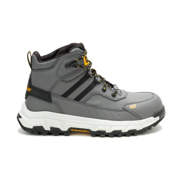 Booster Vent Composite Toe Work Boot, Gargoyle, dynamic