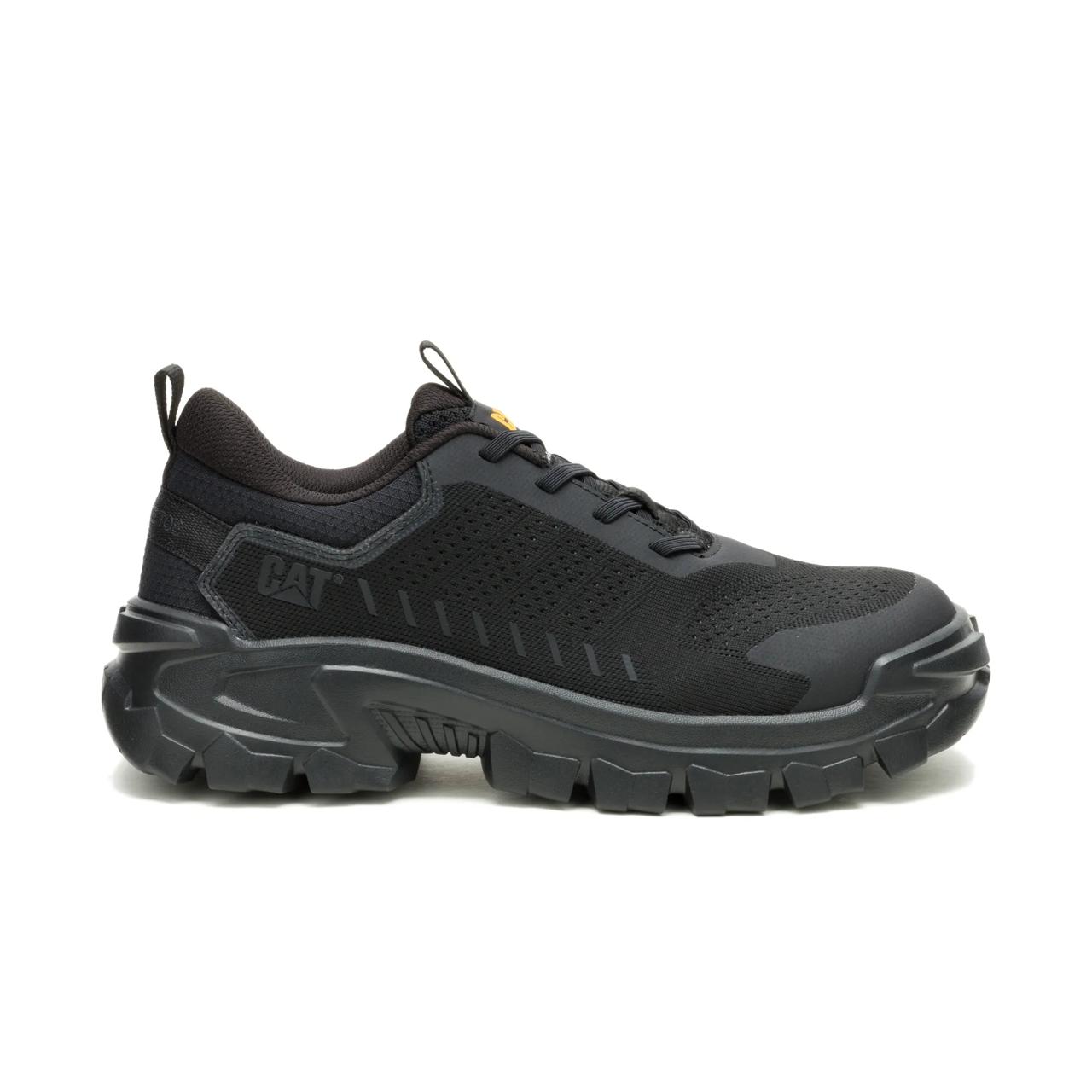 靴 KATIM IRVING_black Invader Sport Slip On Composite Toe Work Shoe | Cat Footwear