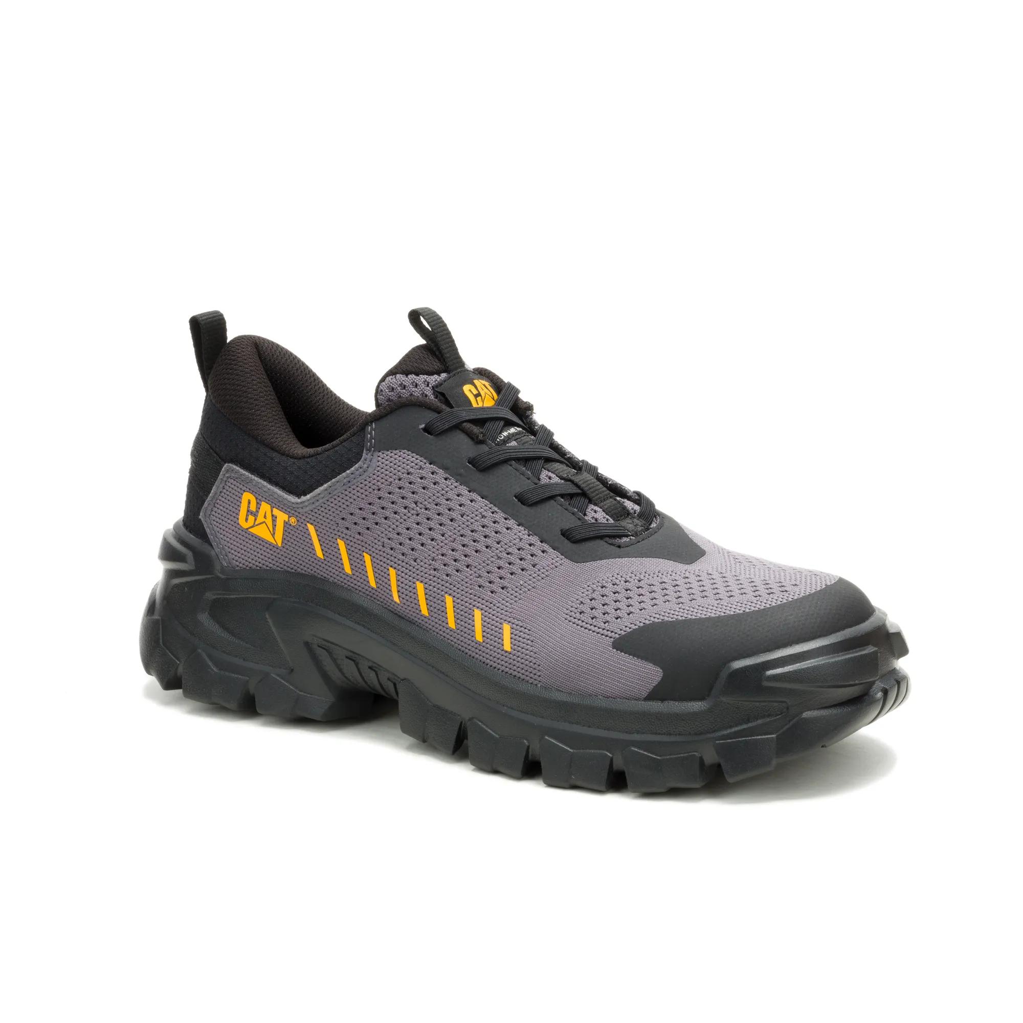 Invader Sport Slip On Composite Toe Work Shoe, Grey, dynamic 3