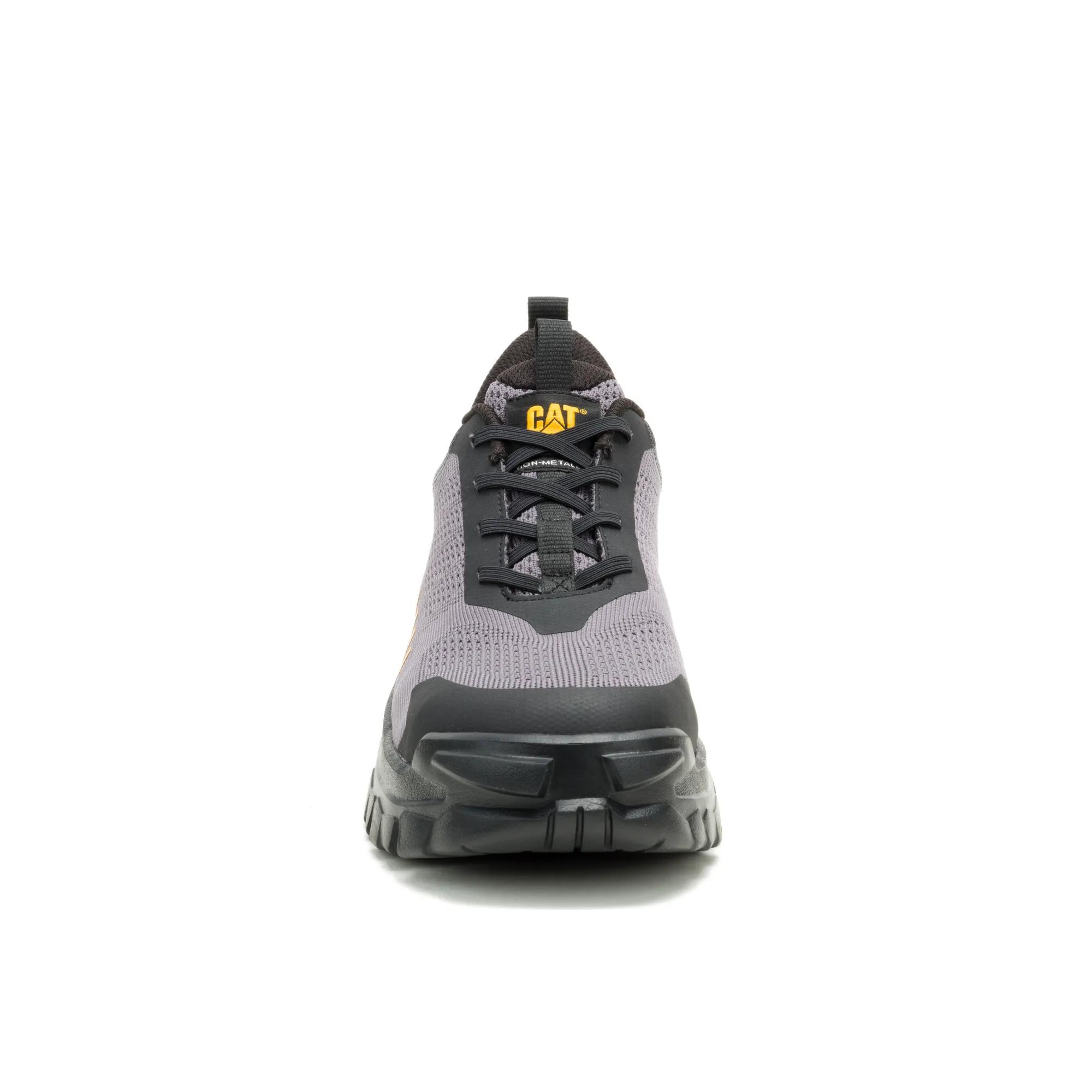 Invader Sport Slip On Composite Toe Work Shoe, Grey, dynamic 4