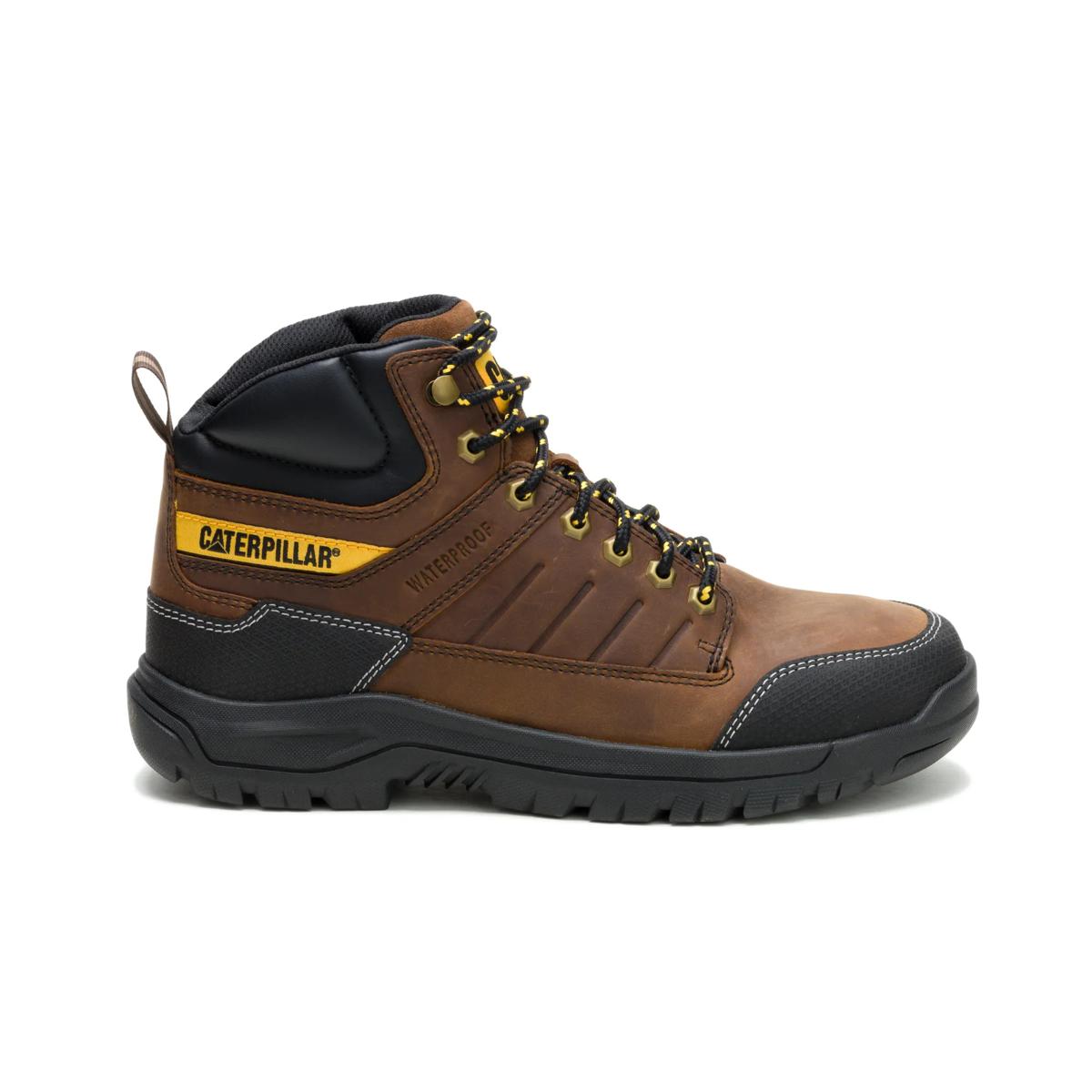 Brickline Waterproof Steel Toe Work Boot, Real Brown, dynamic 1