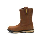 247 10" Welly Steel Toe Work Boot, Dark Brown, dynamic 4