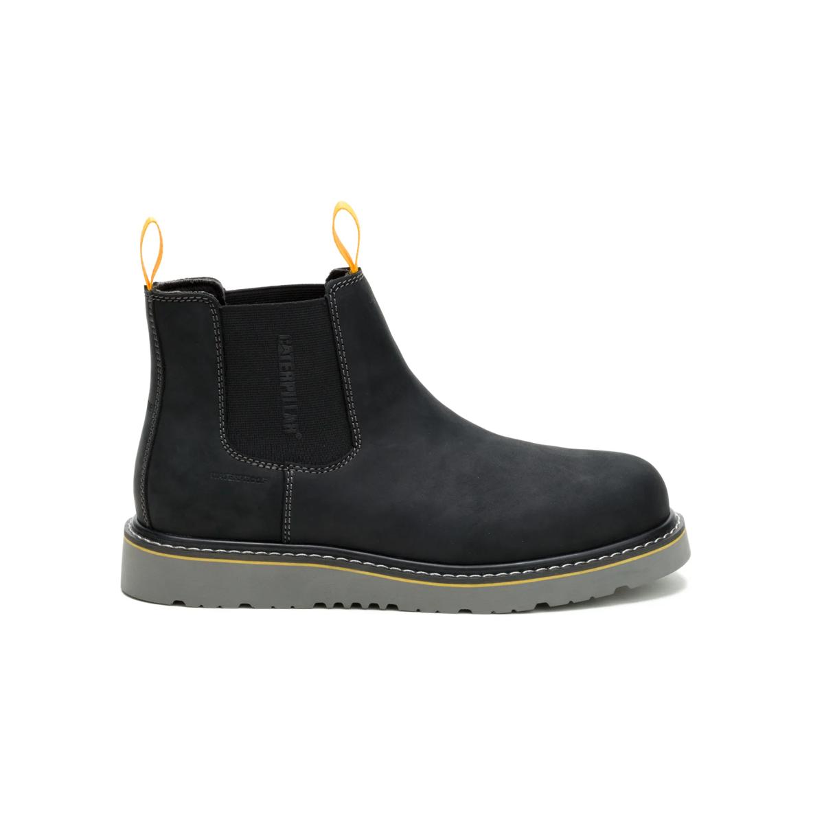 Reclaimer Wedge Chelsea Waterproof Steel Toe Work Boot, Black, dynamic 1