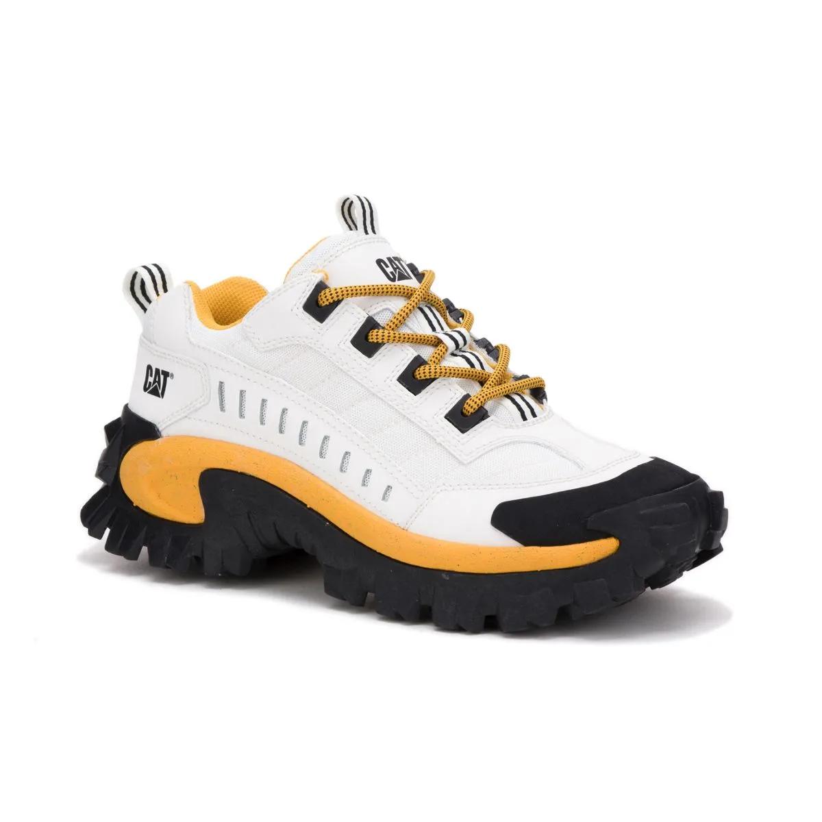 Intruder Shoe, White | Yellow, dynamic 2