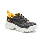 Invader Sport Lo Mesh Composite Toe CSA Work Shoe, Black | Cat Yellow, dynamic 2