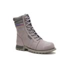 Echo Waterproof Steel Toe Work Boot, Frost Grey, dynamic 2
