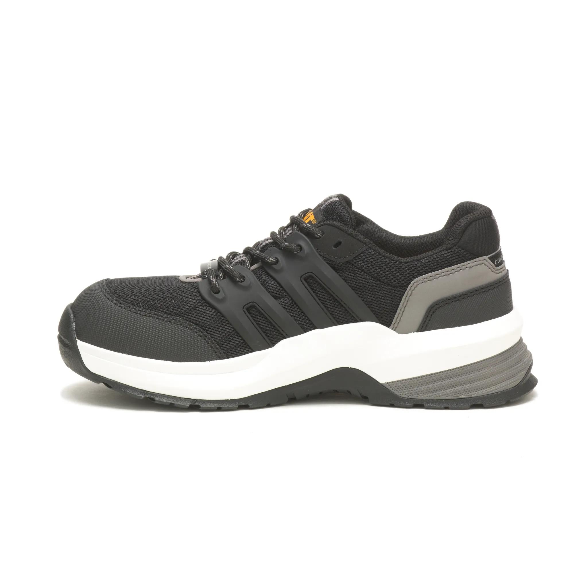 Streamline 2.0 Composite Toe Work Shoe, Black/Medium Charcoal, dynamic 3