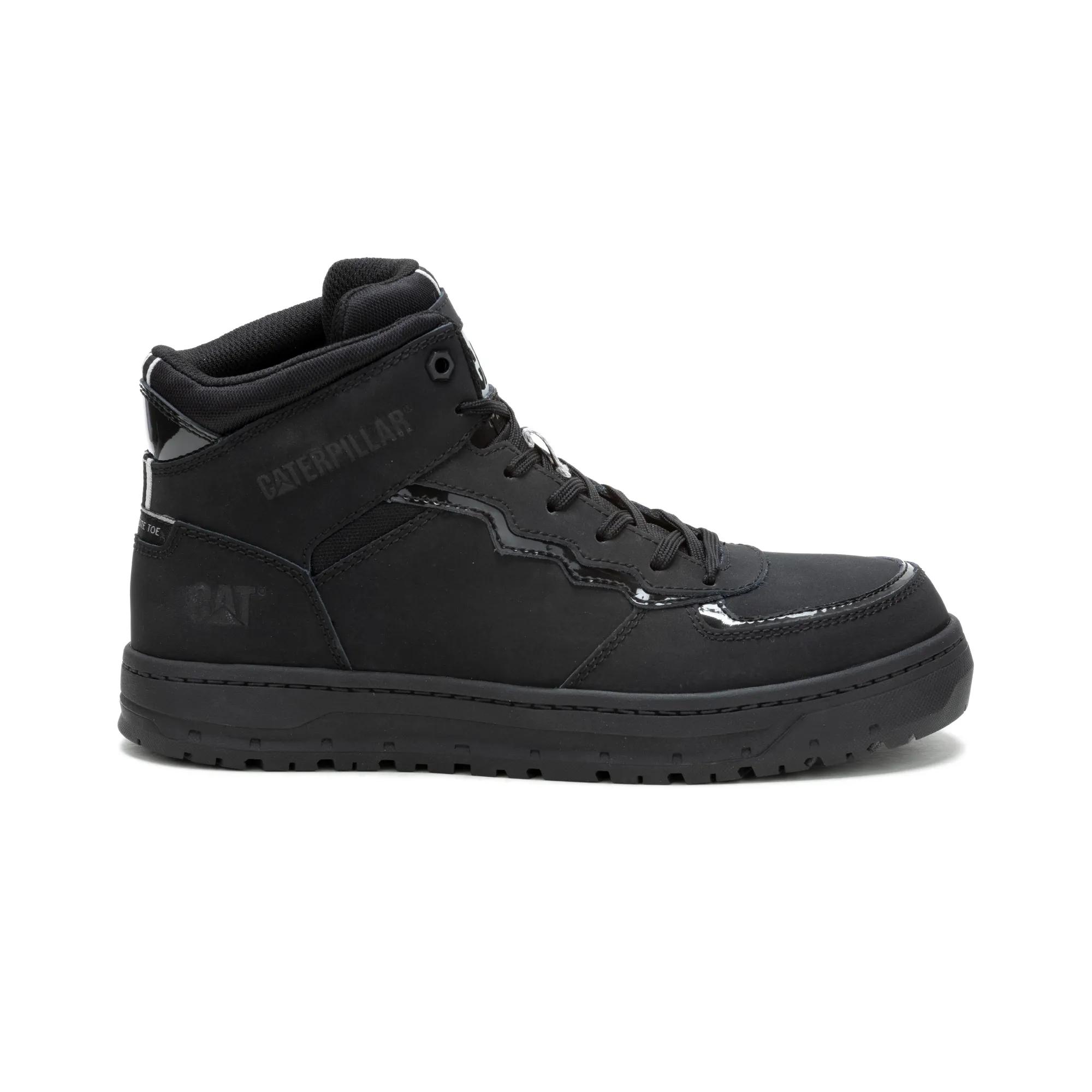 Streamline Court Mid Composite Toe Work Shoe, Black, dynamic 1
